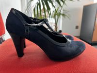 Bugatti High Heels/ Pumps dunkelblau Echtleder Größe 38 wie neu Nordrhein-Westfalen - Delbrück Vorschau