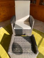 Sessel Geflecht De Vries Korb Rattan Outdoor Lounge Rheinland-Pfalz - Gau-Odernheim Vorschau