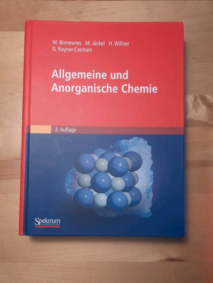 Binnewies Allgemeine und Anorganische Chemie 2. Auflage. in Hannover
