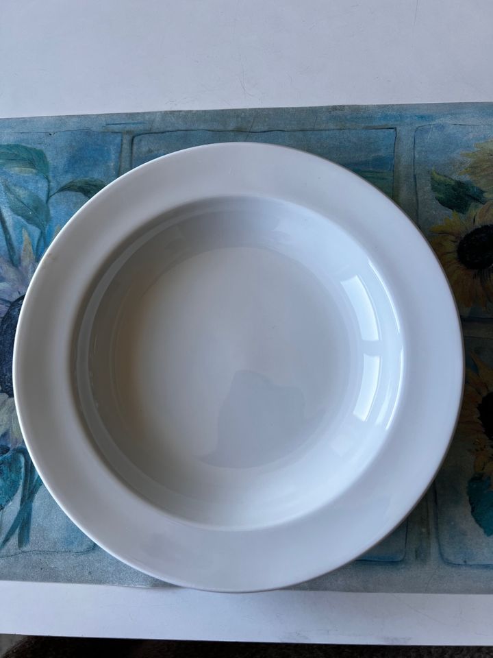 Flache und tiefe Teller, gebrauchtes Gastro Geschirr in Langenhagen