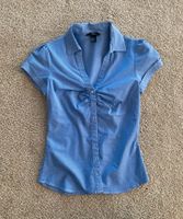 Business Kurzarm Bluse H&M XS/34 blau Nadel-Streifen tailliert Nordrhein-Westfalen - Overath Vorschau