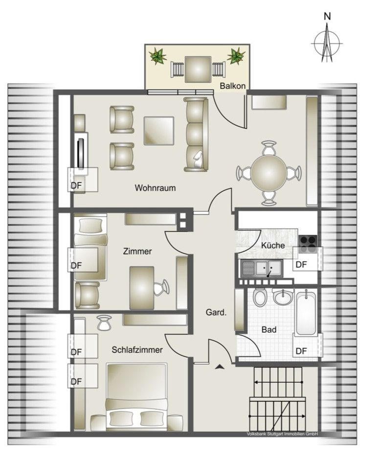 Ideal für Kapitalanleger oder Mehrgenerationenhaus in beliebter Lage in Stuttgart