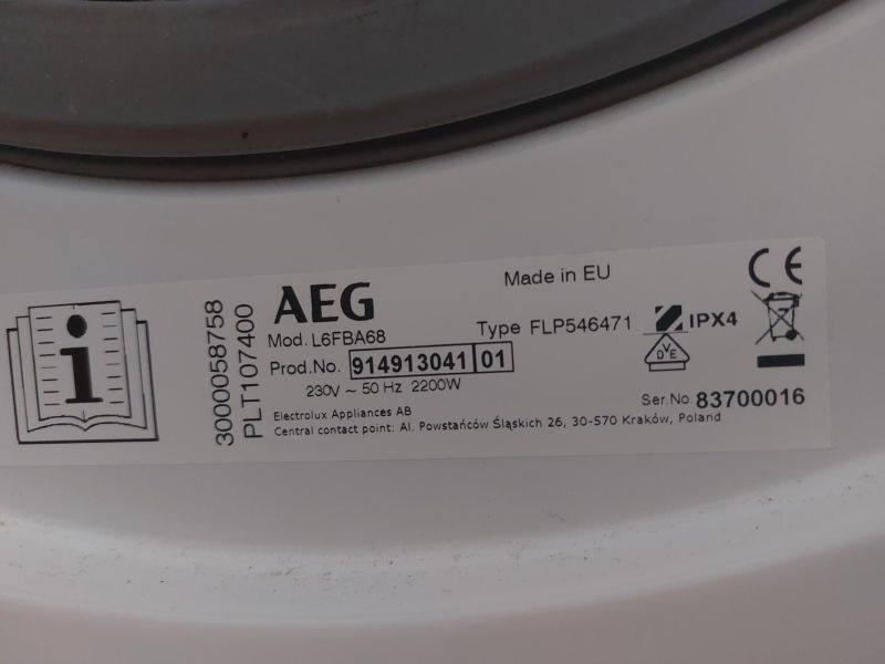 Ersatzteile AEG Waschmaschine L6FBA68 in München - Ramersdorf-Perlach |  Waschmaschine & Trockner gebraucht kaufen | eBay Kleinanzeigen ist jetzt  Kleinanzeigen