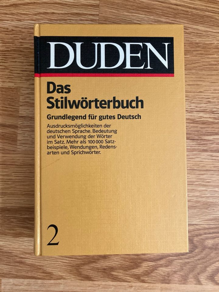 Duden Stilwörterbuch Deutsch in Stuttgart