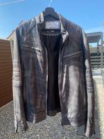 Italienische Lederjacke / Europelle / grau / gr. XL Baden-Württemberg - Bietigheim Vorschau