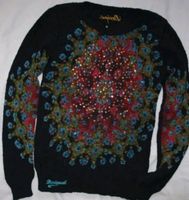 Toller Pullover Desigual S 36 schwarz Glitzer Pailletten Bayern - Saaldorf-Surheim Vorschau