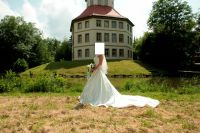 Hochzeitskleid Größe 8 in EU-Größe 34, Baden-Württemberg - Dürnau Vorschau