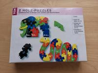 2 TCM Kinder Holz Puzzles mit Zahlen Elefant+Buchstaben Schlange Baden-Württemberg - Mosbach Vorschau