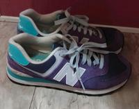 Neuw. New Balance Sneaker Gr.40 in lila/türkis Hessen - Rockenberg Vorschau
