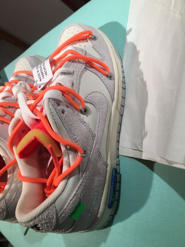 Nike dunk off white lot 31 Größe 38 neu in Stuttgart