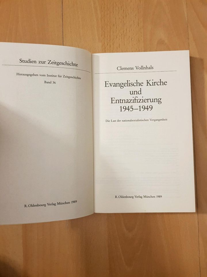 Clemens Vollnhals EvangelischeKirche Entnazifizierung Buch Bücher in Frankfurt am Main