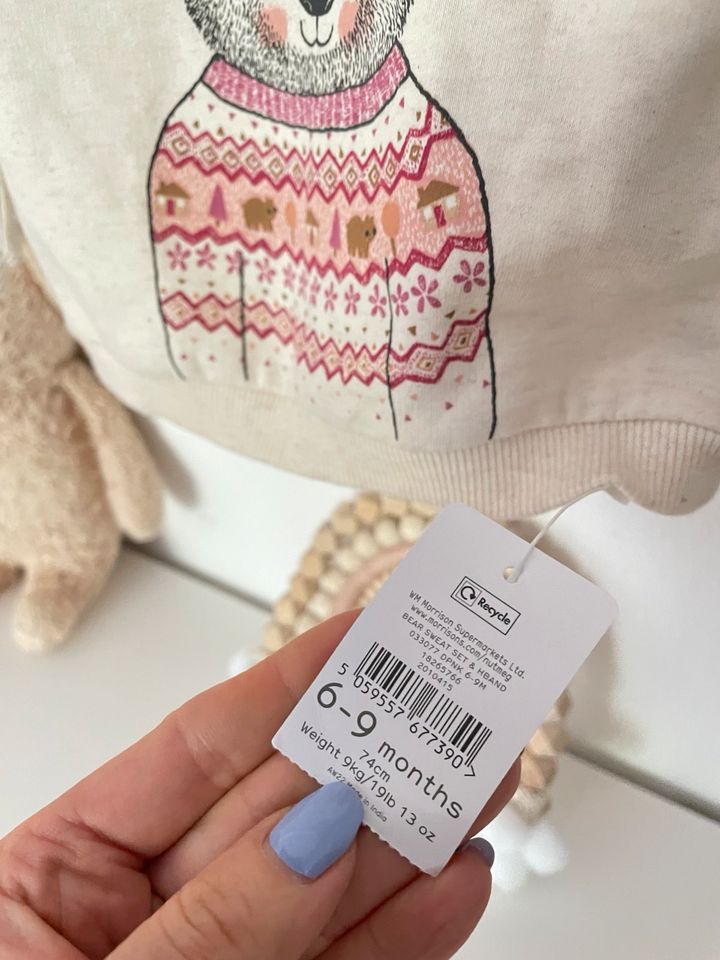 NEU Nutmeng niedliches Sweatshirt Pullover mit Etikett in Haldenwang i. Allgäu