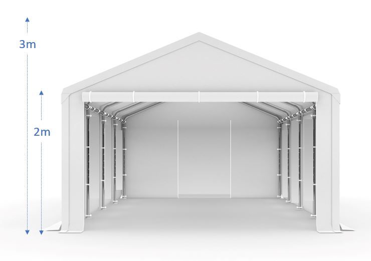 XXL 3x6m 4x6m 4x8m 5x8m 5x10m Lagerzelt Partyzelt Garagenzelt Zeltgarage Weidezelt Unterstand AKTION in Berlin