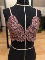 ❤️ NA-KD Bralette Bustier BH Spitze Flieder S 36 Bayern - Schöllkrippen Vorschau