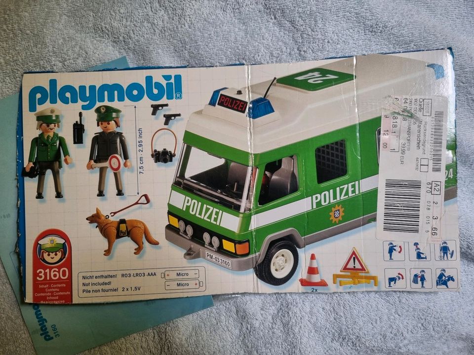 Playmobil Polizeiwagen 3160 in Burscheid