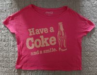 Coca Cola Company kastiges Damen T-Shirt Glitzer Gr. S Baden-Württemberg - Leingarten Vorschau