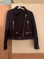 Zara Damen Jacke dunkelblau Gr. S Biker Style!!! Leipzig - Lößnig Vorschau