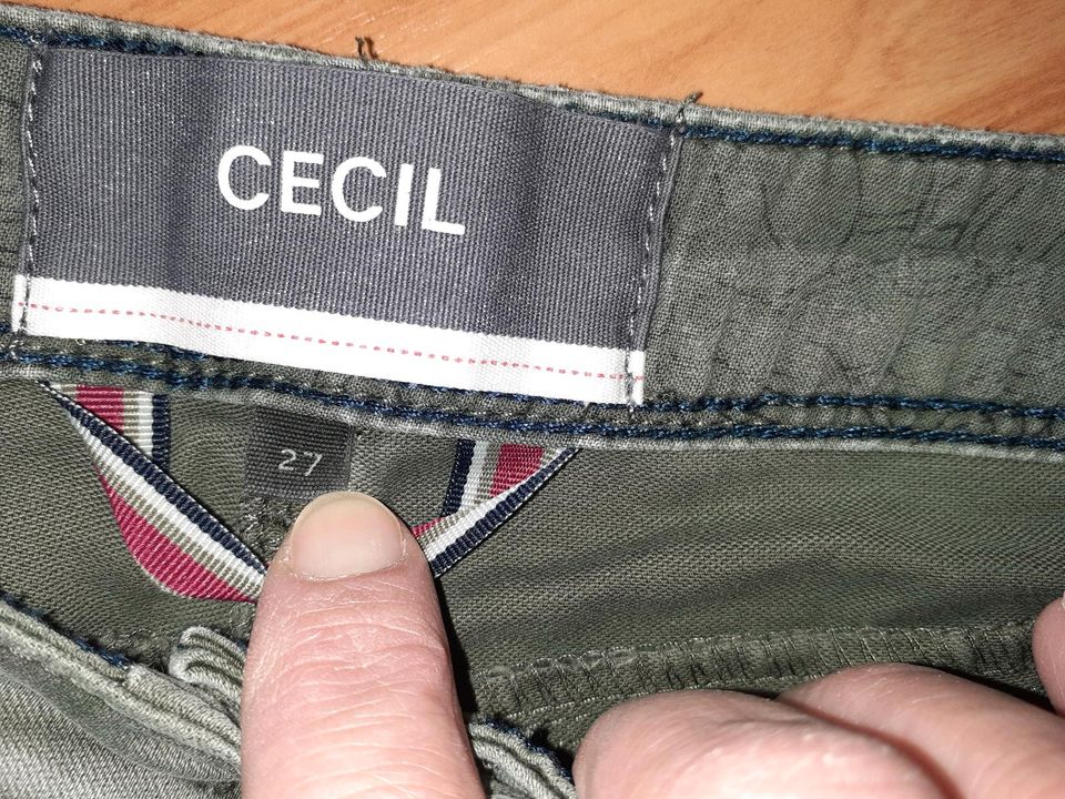 Hosen //  Gr. S  //  Cecil in grün und grau in Meppen