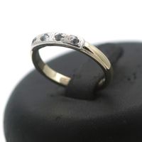 Diamant Ring 333 Gold 8 Kt Gelb- Weißgold Bicolor Damen Innenstadt - Köln Altstadt Vorschau