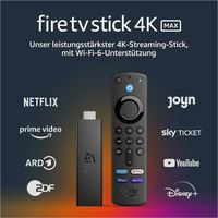 Fire TV Stick 4K Max mit Wi-Fi 6 und Alexa-Sprachfernbedienung Nordrhein-Westfalen - Bergkamen Vorschau