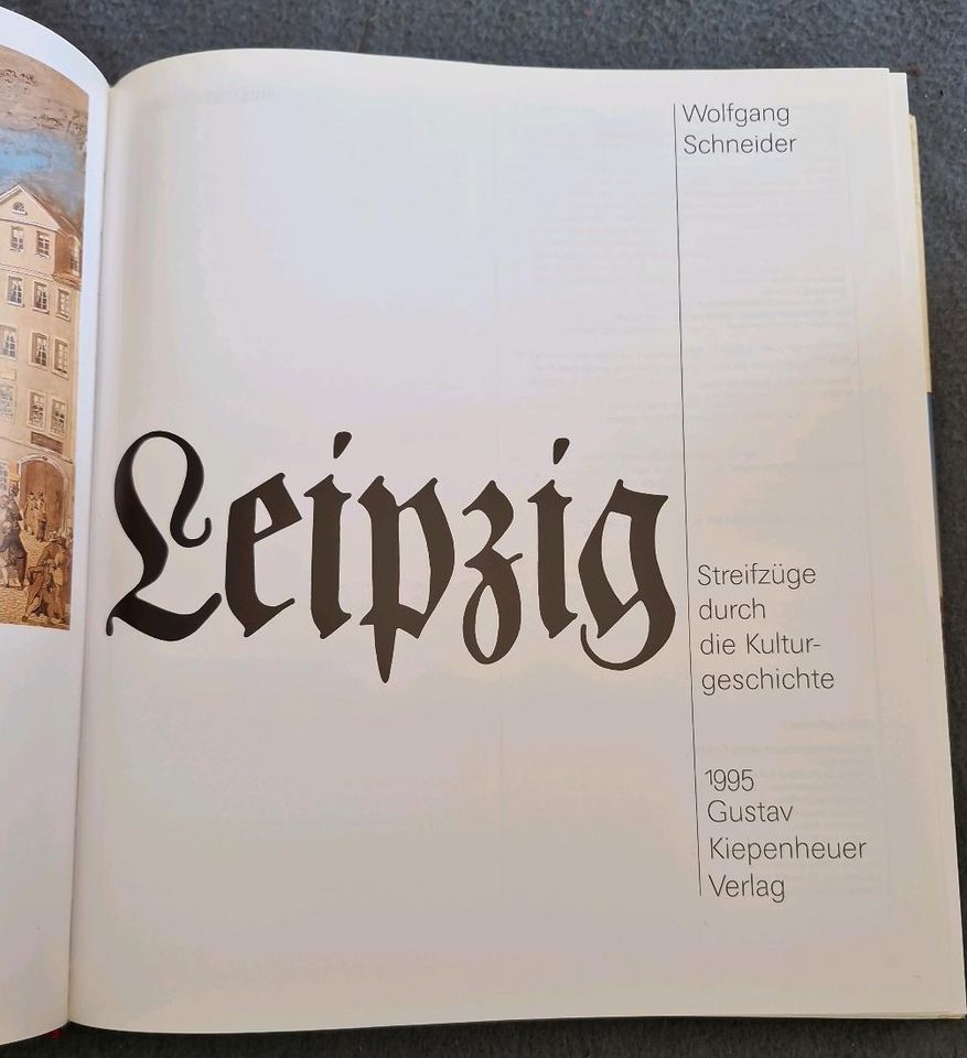 Leipzig-Streifzüge durch die Kulturgeschichte. W. Schneider in Höchstadt