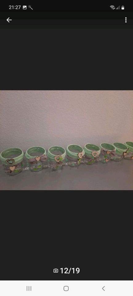 12× Vasen-Gläser usw.Vielseitig einsetzbar. 20€ in Wawern Saar