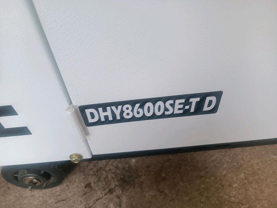 Daewoo 8.1kva  DHY 8600 Notstromaggregat Stromerzeuger Notstromer in Pulsnitz