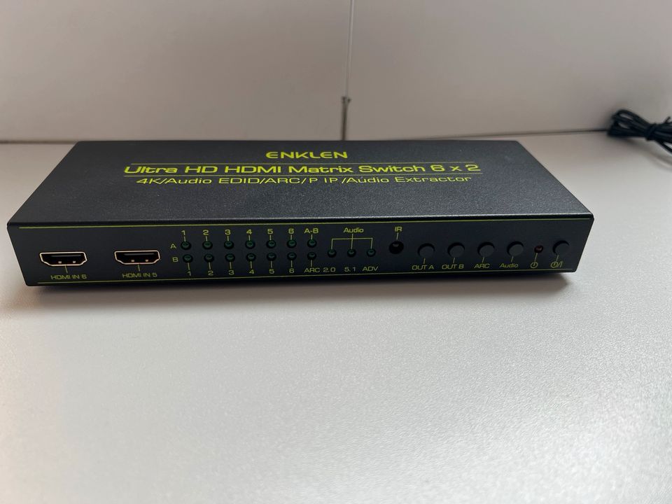 Enklen Ultra HDMI 4k Matrix Switch 6x2 in Alsdorf