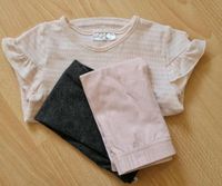 Mädchen: Set Shirt + Leggings in Gr. 80 Sachsen - Haselbachtal Vorschau