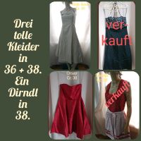 Je 10,- Drei  tolle Kleider 36 + 38.Weihnachten Silvester Dirndl Brandenburg - Teltow Vorschau