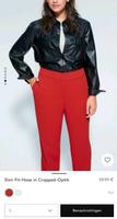 NEU Hose rot MANGO VIOLETTA Curvy 40 42 Business zigarettenform Hessen - Offenbach Vorschau