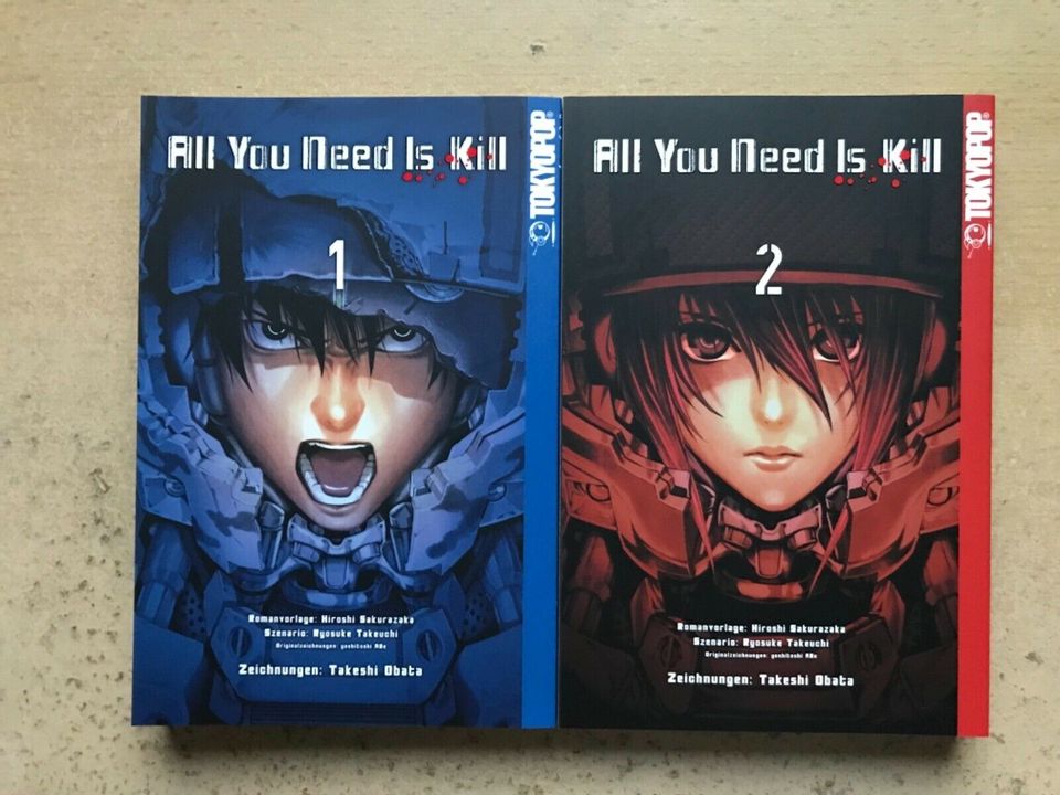 All you Need is Kill 1-2 Manga 1. Auflage abgeschlossen in Frankfurt am Main