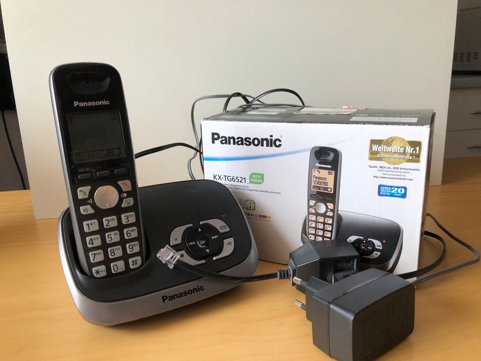 Panasonic KX-TG6521 Telefon in Würzburg