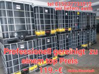 IBC-Container 1000l schwarz gereinigt professionell  top Preis Hessen - Ranstadt Vorschau