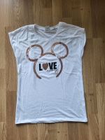 Weißes T-Shirt mit Mickey Mouse, Gr. S Obervieland - Arsten Vorschau