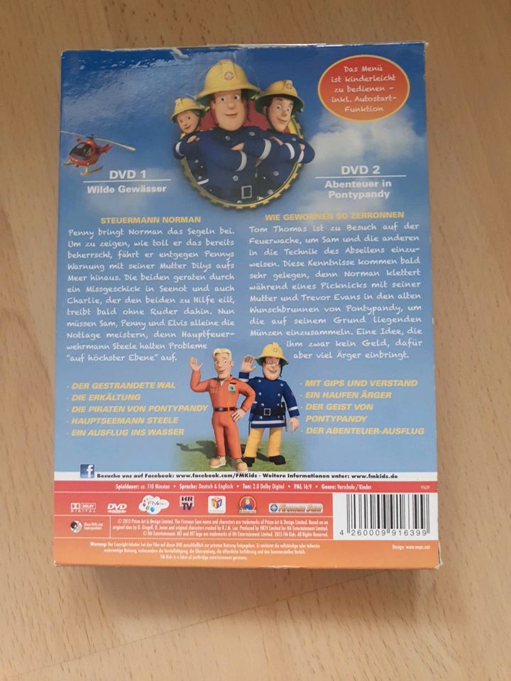 Feuerwehrmann Sam Box 4 DVD in Nieheim