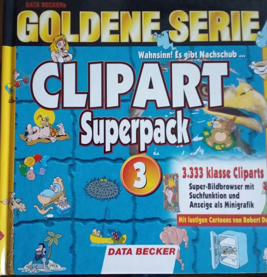 Goldene Serie Clipart Superpack 3 DATA BECKER in Zeithain