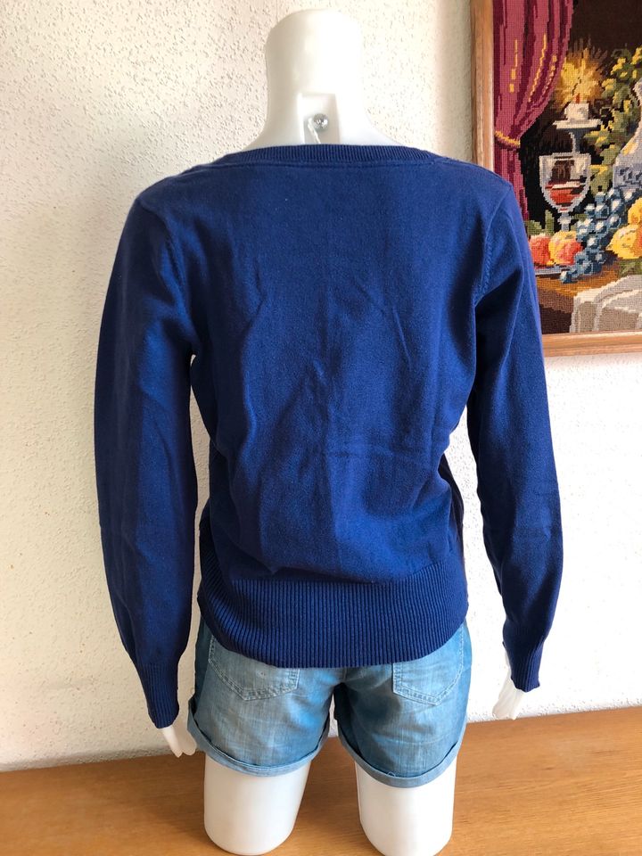 Leichte Strickjacke Cardigan Pullover Baumwolle Gr.M in Stadtallendorf