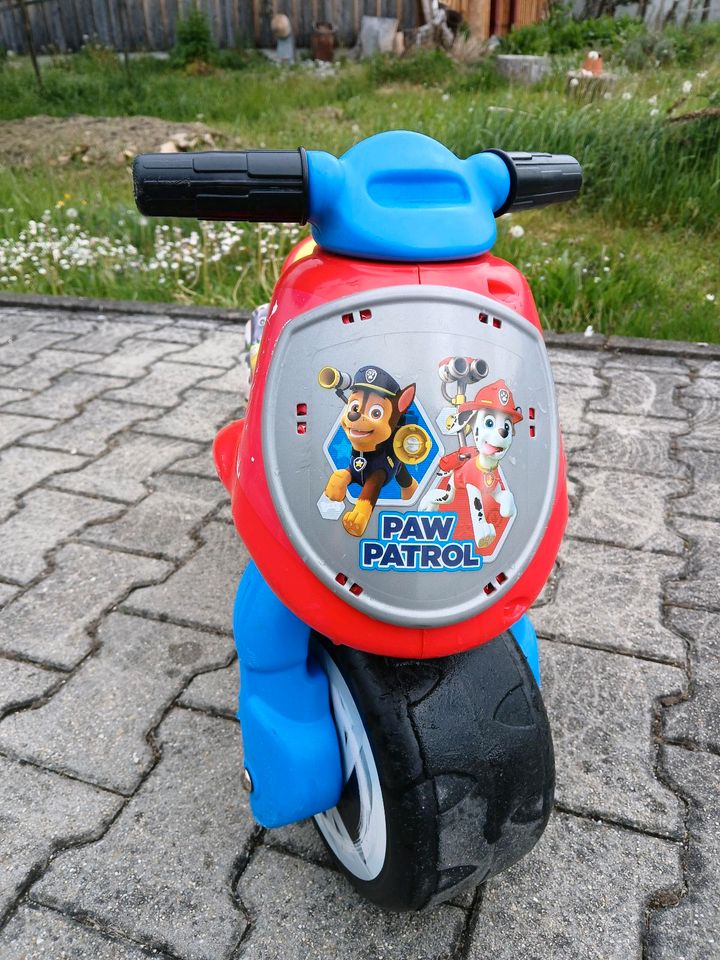 Laufrad Rutschauto Motorrad Paw Patrol in Eberfing