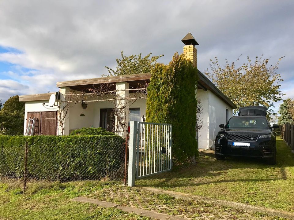 Garten mit Bungalow nahe Leipzig, Zeitz, Altenburg, Zwickau, Gera in Meuselwitz