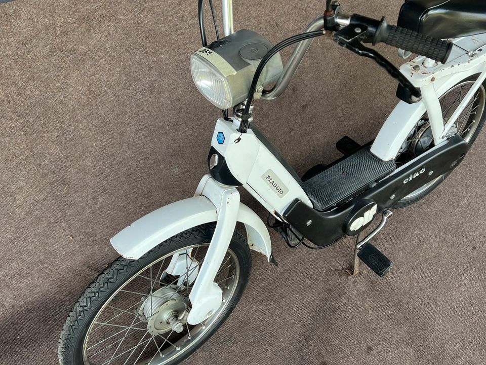 (351) Piaggio Ciao PX 45kmh Moped Vespa Si Bravo Boxer Mofa in Hemslingen