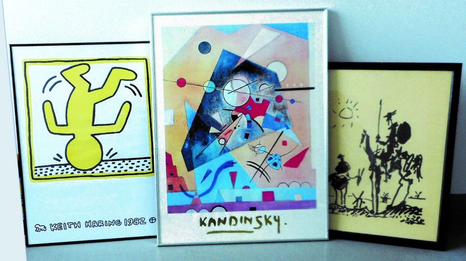 Keith Haring Wassily Kandinsky Pablo Picasso Kunstdrucke gerahmt in  Rheinland-Pfalz - Frankenthal (Pfalz) | eBay Kleinanzeigen ist jetzt  Kleinanzeigen