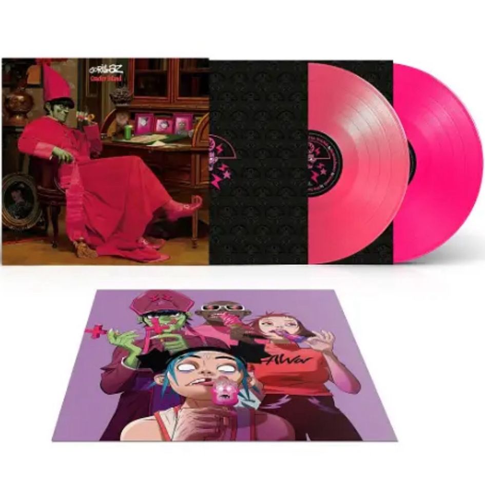 Gorillaz Crack Island Deluxe pink und magenta vinyl in München