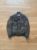 Aeronautica Militare Lederjacke Bomberjacke Pilotenjacke selten Düsseldorf - Benrath Vorschau