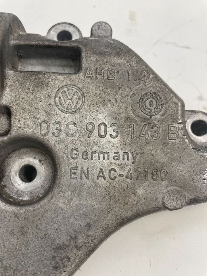 ORIGINAL SPANNROLLE HALTER 03C903143B AUDI SEAT SKODA VW in Leipzig