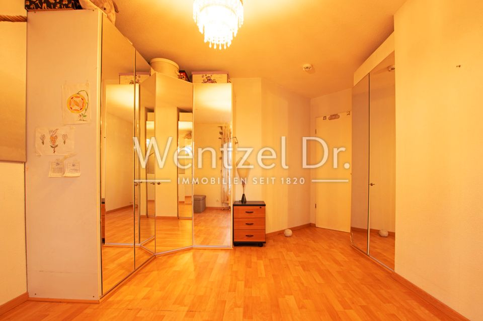 Gut geschnittene 3 Zimmer Wohnung mit Balkon in ruhiger Straße und Rheinnähe zu verkaufen in Wiesbaden