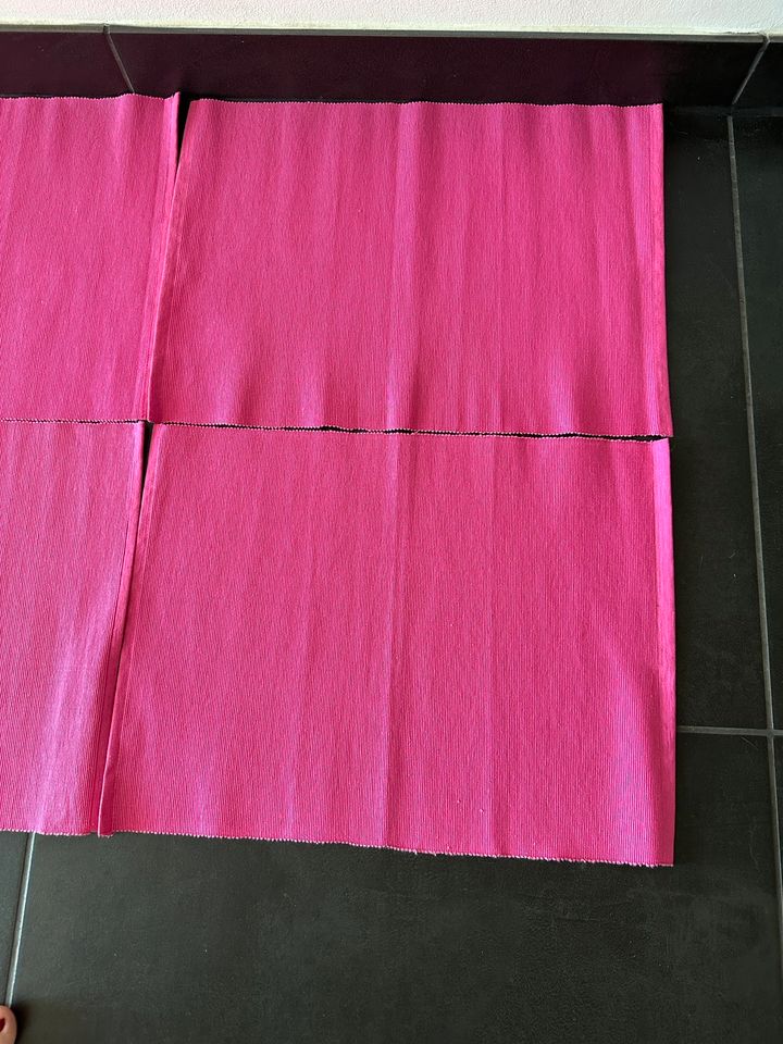 6* rosa Pink IKEA Tischset Märit Dekoration 35x45 cm in Hirschaid