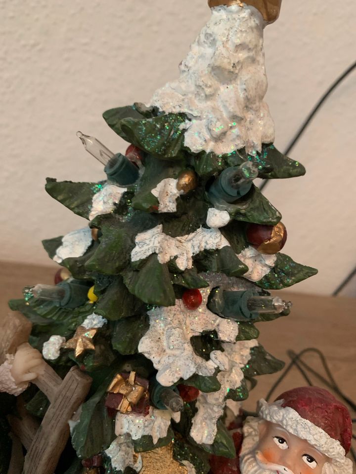 Weihnachtsbaum mit Licht,Deko,Weihnachten,Keramik in Chemnitz