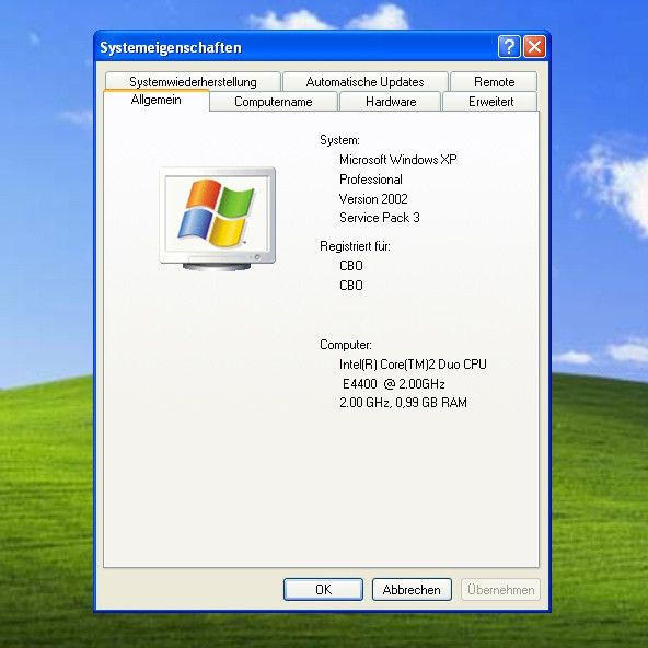 Windows XP Professional mit SP3 ☆ CD + Key ☆ deutsche Vollversion in Ziegelroda