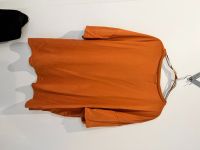 XL Damen Shirt Koralle / orange mit goldenem Kragen West - Zeilsheim Vorschau